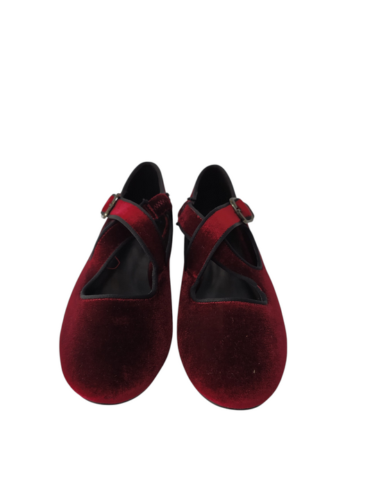 Flat terciopelo vino Green Coast