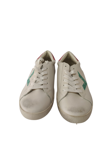 Deportivo blanco/verde/fucsia Sstar