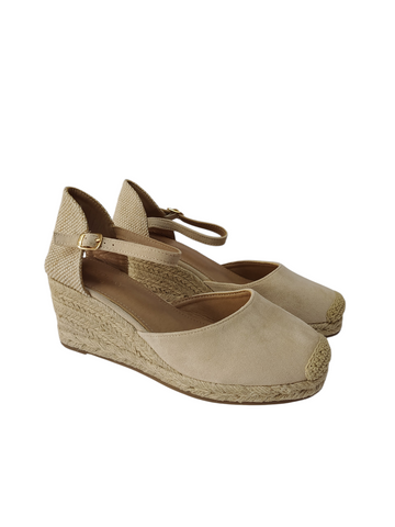 Alpargata beige gamuza/cabuya Findlay